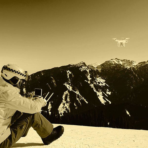 Drone surveillance chantier