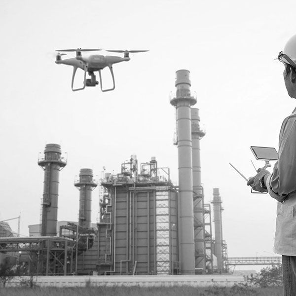 Suivi de chantier par drone