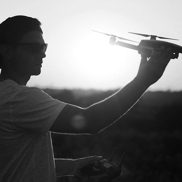 Suivi de chantier par drone