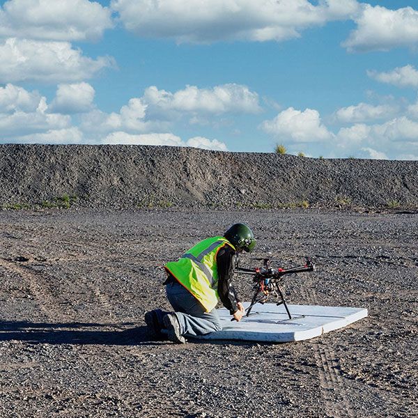 Suivi chantier drone