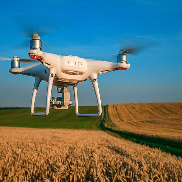 Drone surveillance chantier