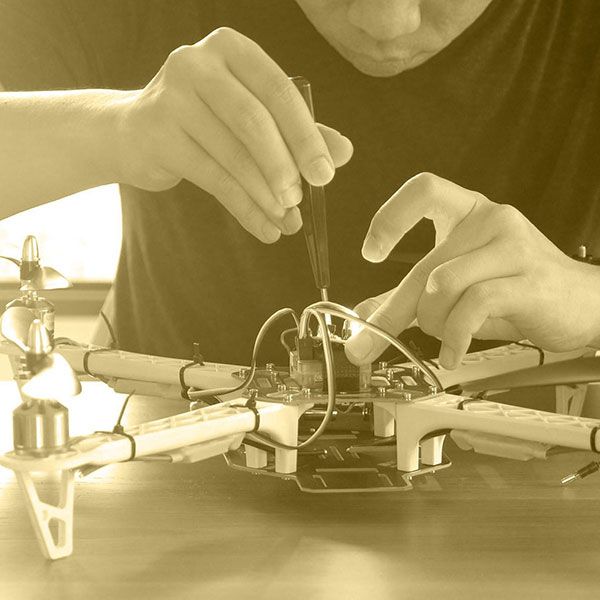 Photo chantier drone