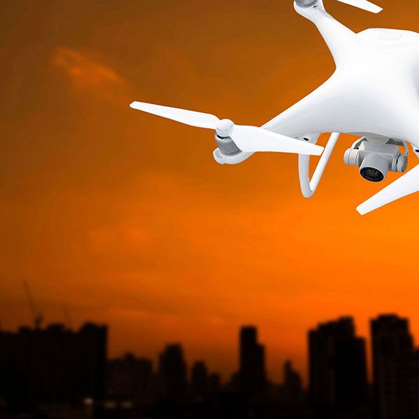 Time lapse chantier drone