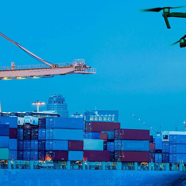 Drone suivi de chantier