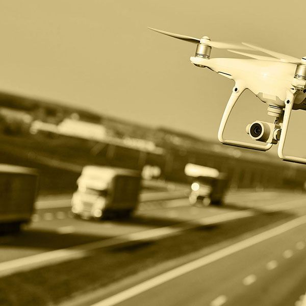 Suivi de chantier par drone
