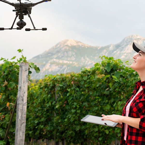 Suivi chantier drone