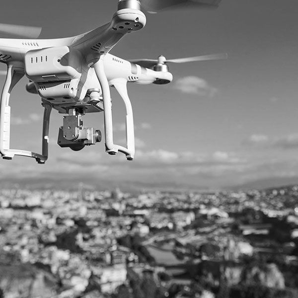 Time lapse chantier drone