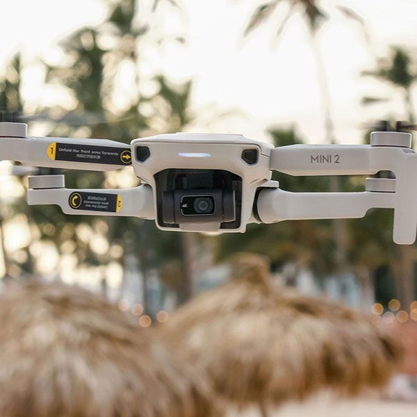 Drone surveillance chantier