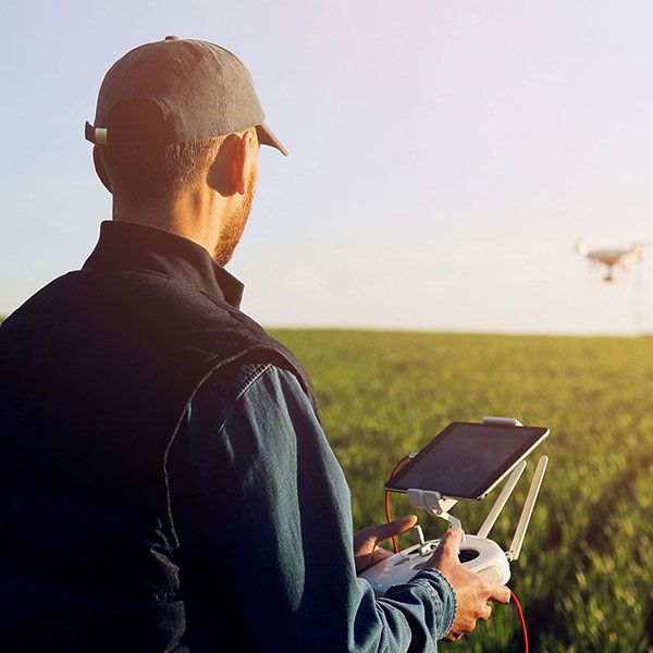 Drone suivi de chantier