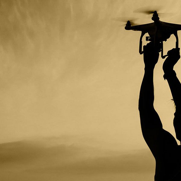 Time lapse chantier drone
