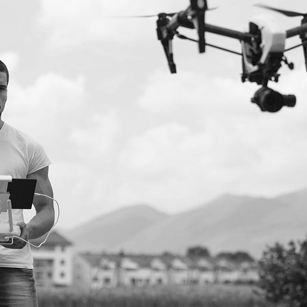 Photo chantier drone