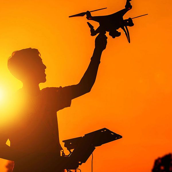 Suivi chantier drone