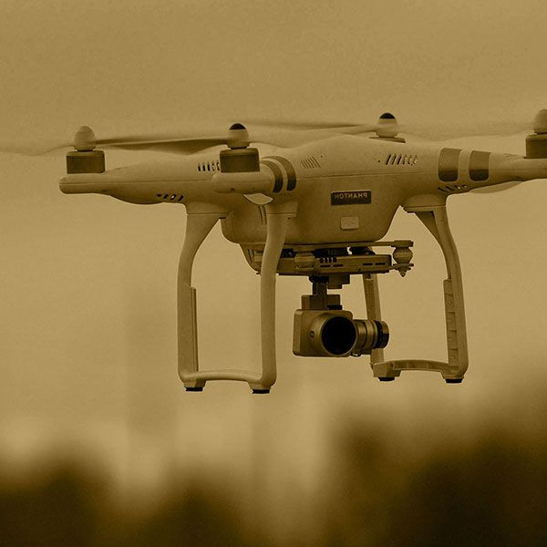 Time lapse chantier drone