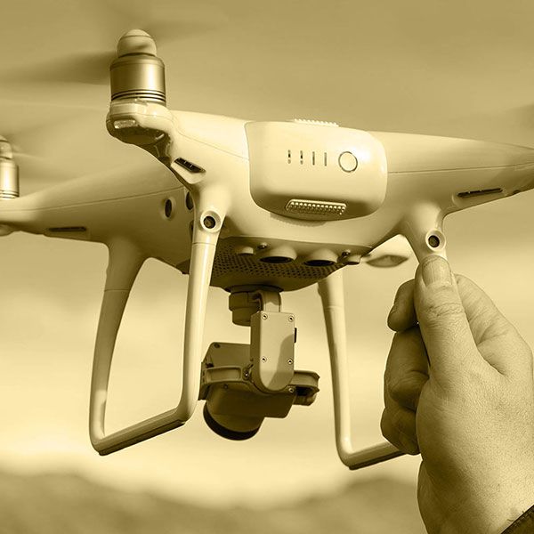 Suivi de chantier par drone