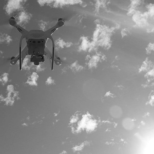 Drone suivi de chantier