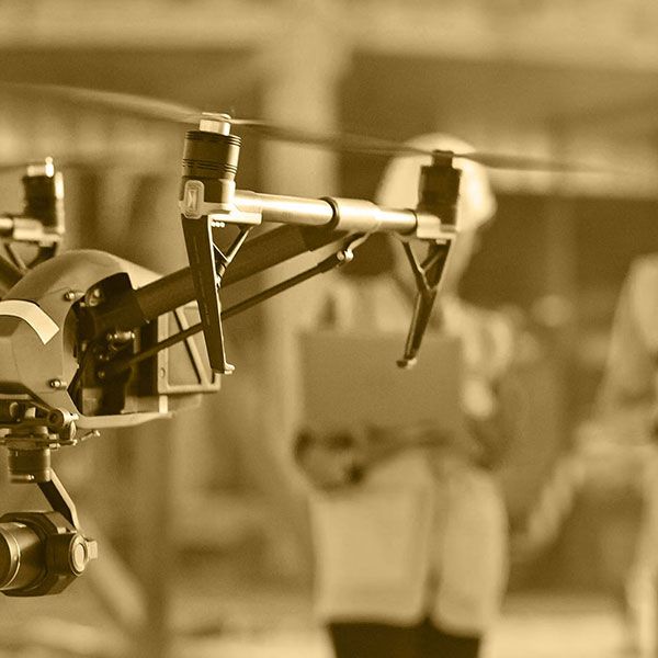 Drone suivi de chantier