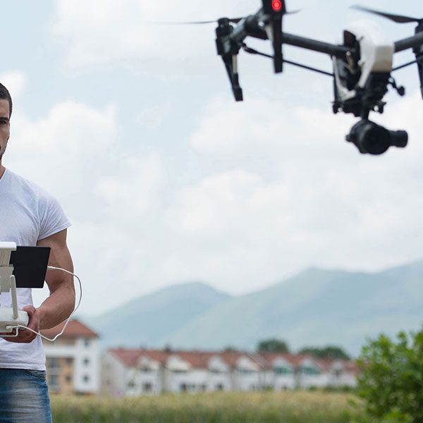 Relevé drone