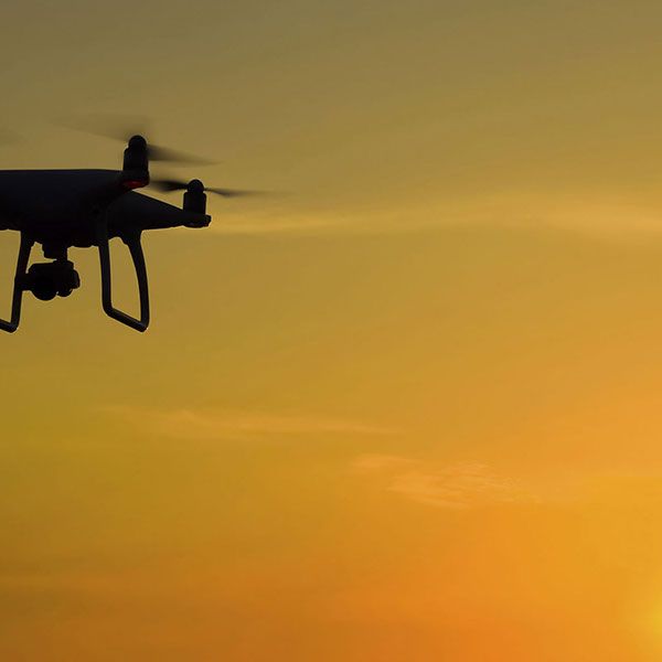 Time lapse chantier drone