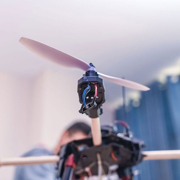 Time lapse chantier drone