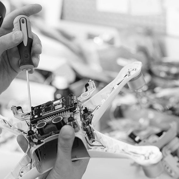 Drone surveillance chantier