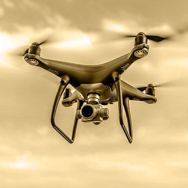 Drone surveillance chantier