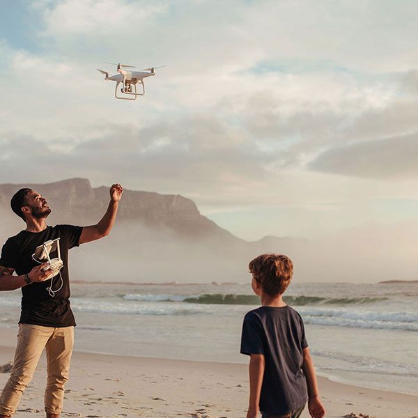 Drone surveillance chantier