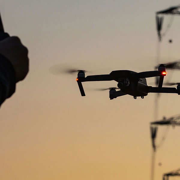 Photo chantier drone