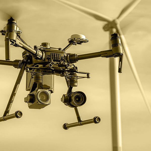 Time lapse chantier drone