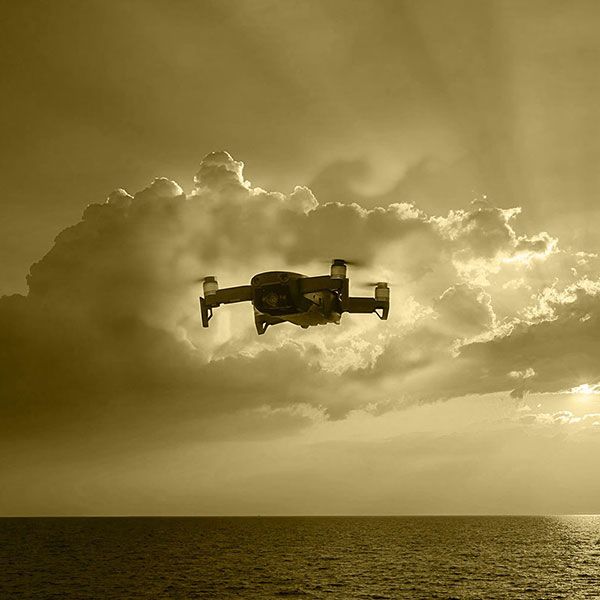 Time lapse chantier drone