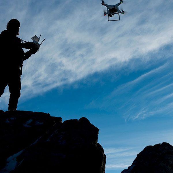 Drone suivi chantier