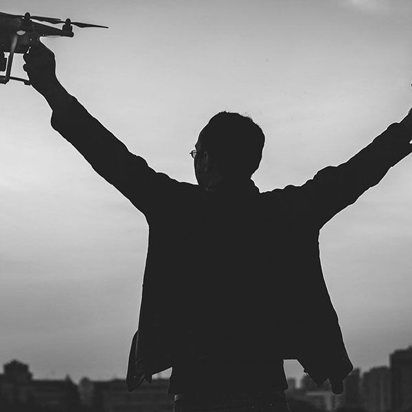 Suivi de chantier par drone
