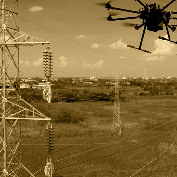 Photo chantier drone