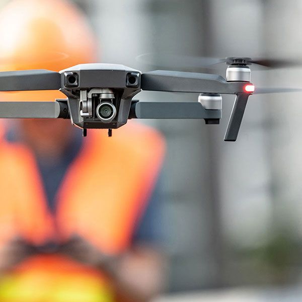 Drone surveillance chantier