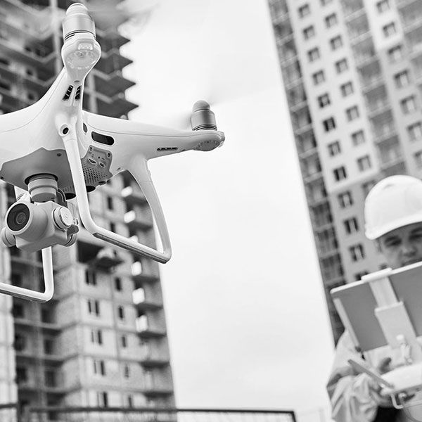 Suivi chantier drone