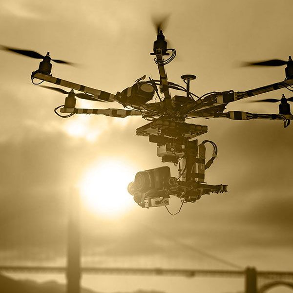 Time lapse chantier drone