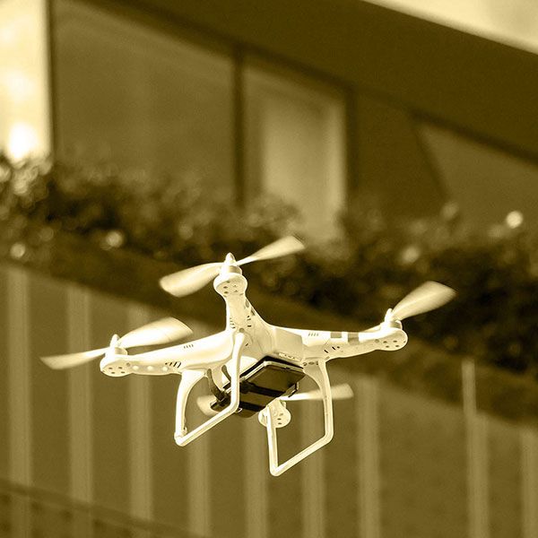 Time lapse chantier drone