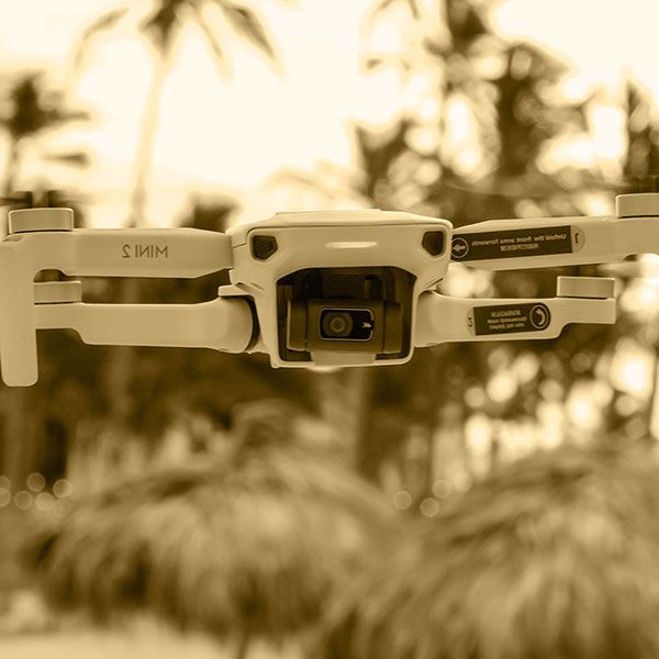 Drone surveillance chantier