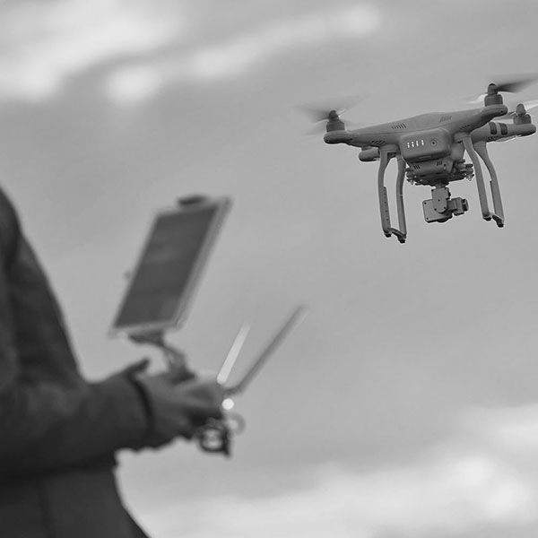 Time lapse chantier drone