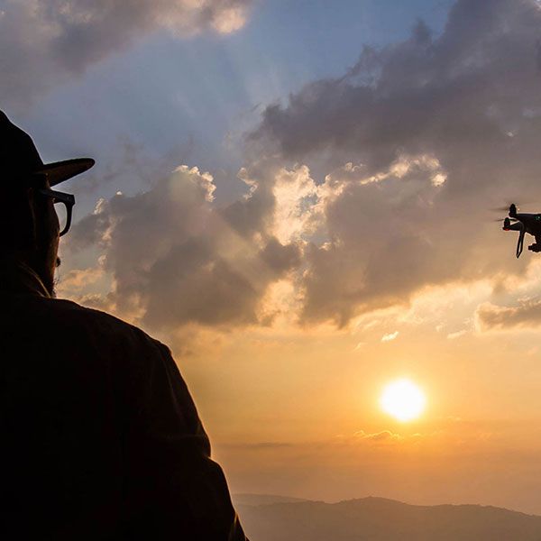 Photo chantier drone