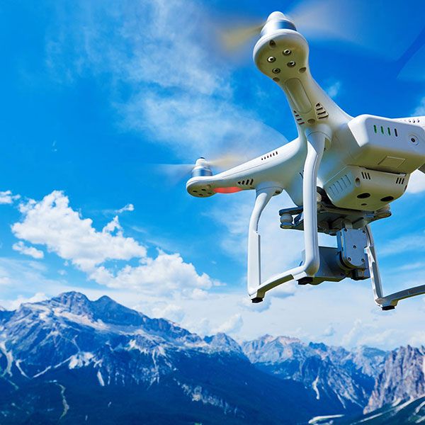 Suivi de chantier par drone