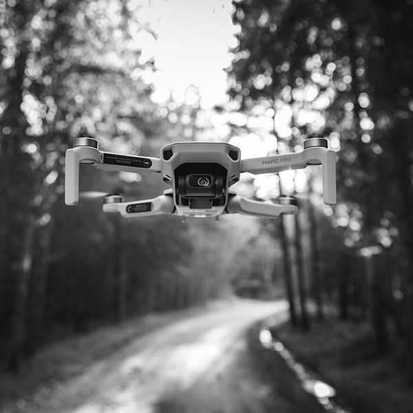 Time lapse chantier drone