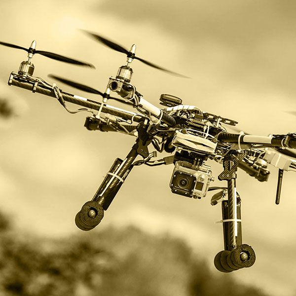 Drone suivi chantier
