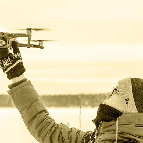Suivi de chantier par drone