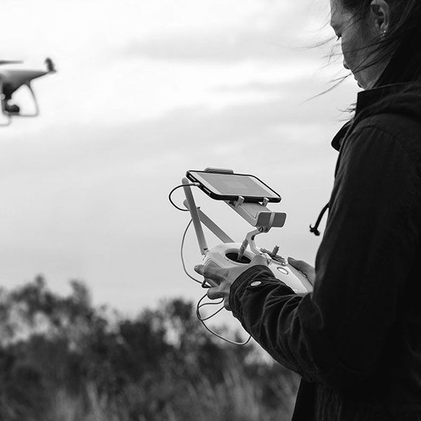 Suivi de chantier par drone