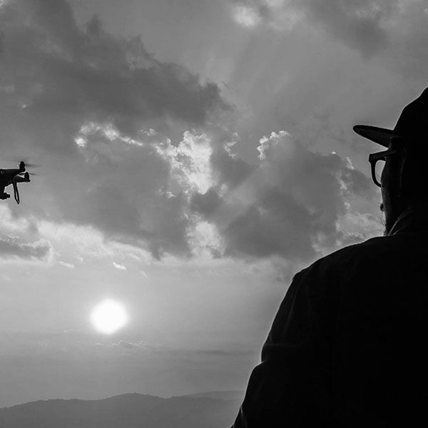 Drone suivi de chantier