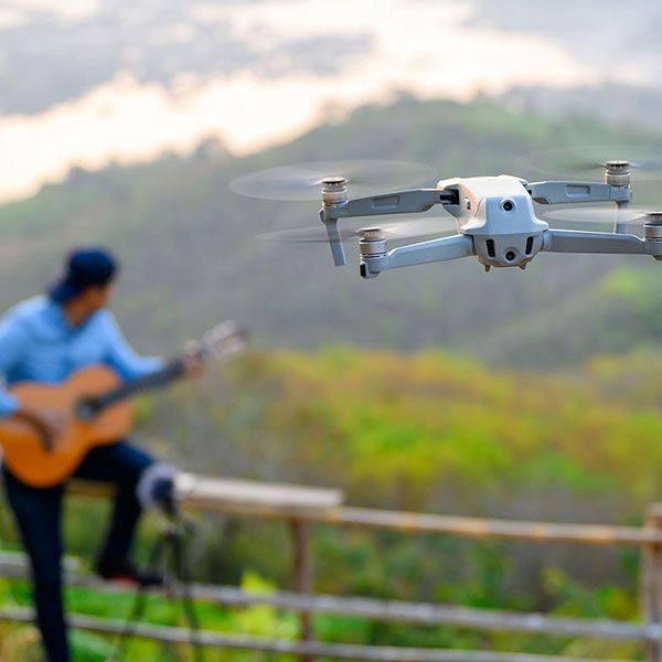 Time lapse chantier drone