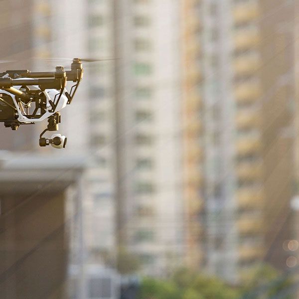 Drone suivi de chantier