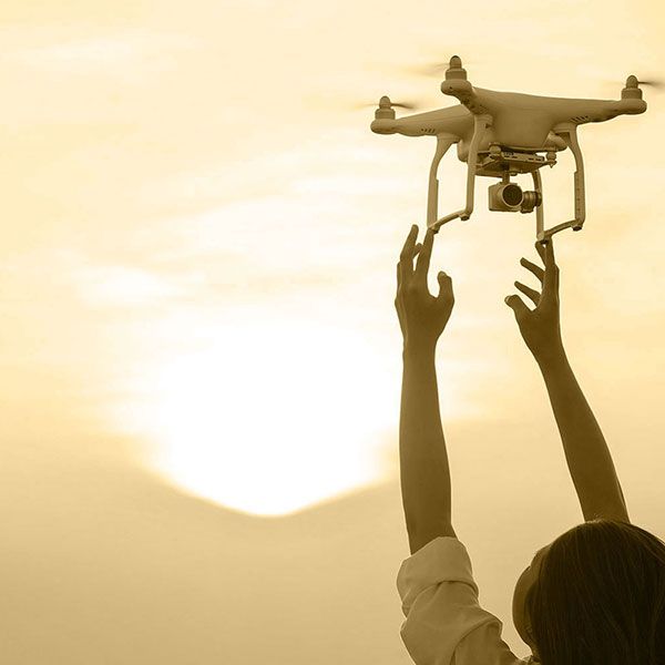 Drone suivi chantier