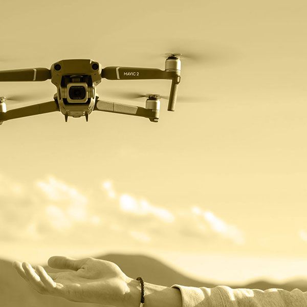 Time lapse chantier drone