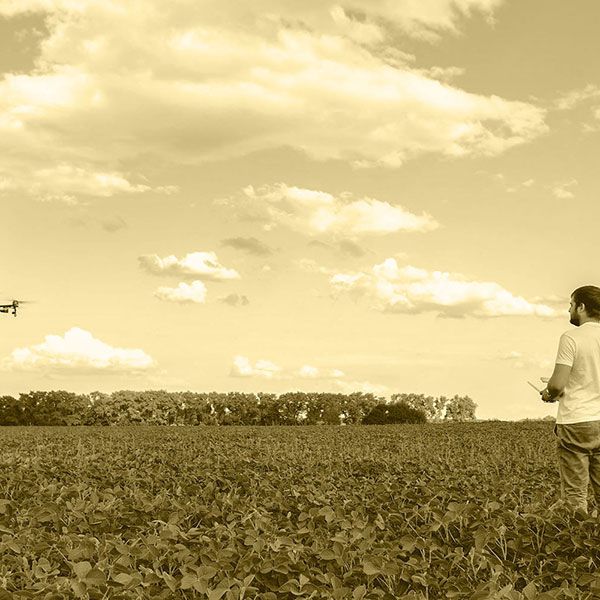 Suivi chantier drone